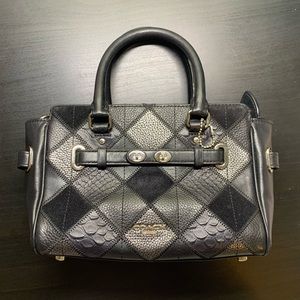 Coach black crossbody bag